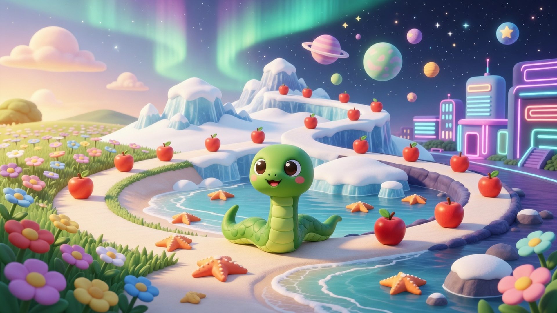 Noodle Quest — A cosy snake adventure